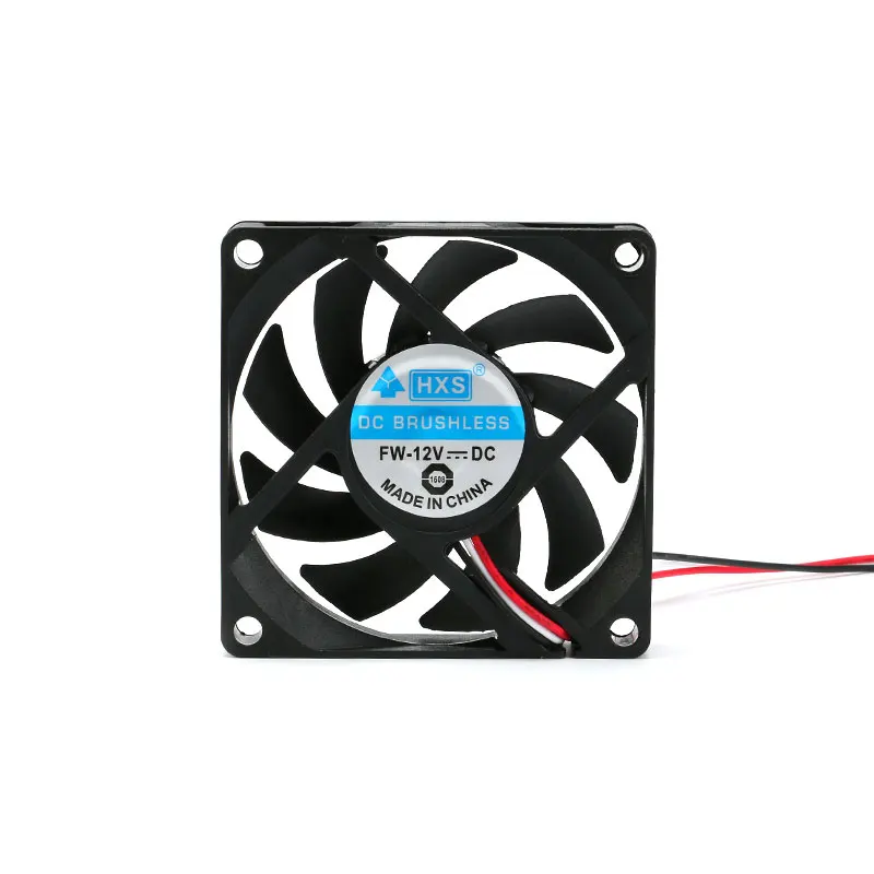 Cooler fan 12V 3-Pin cpu cooler 70mmx70mmx15mm PC Computer CPU System Heatsink Brushless Cooling Fan 7015 (1)