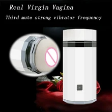 Artificial Vagina Male Masturbator Realistic Vagina Real Pussy Machine Pocket Pussy Vibrador Erkek Rends Adult Sex Toys For Men