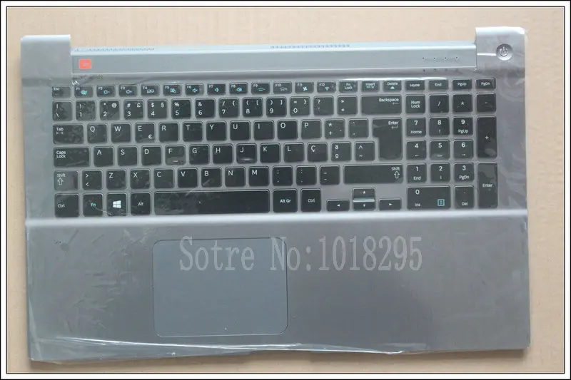 

NEW FOR Samsung NP700Z7A NP700Z7B NP700Z7C Backlit Portuguese PO Keyboard with Palmrest Touchpad cover BA73-03734C