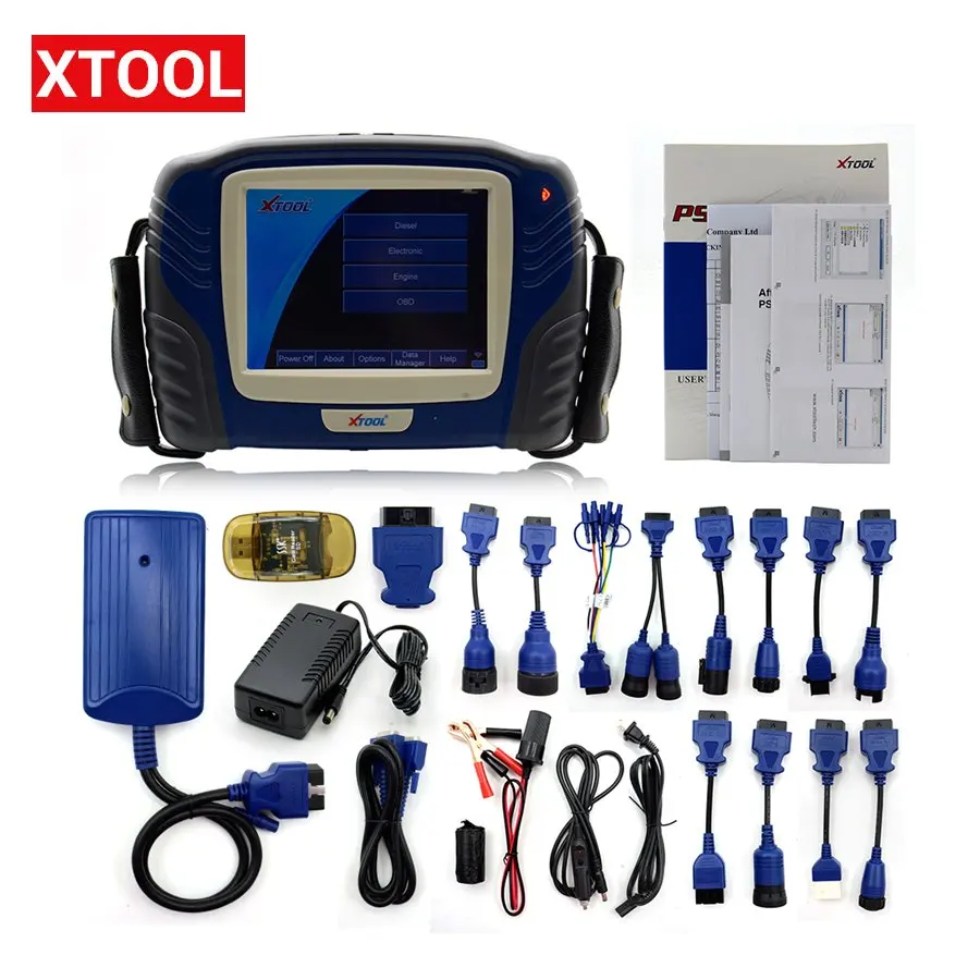 DHL Бесплатная доставка 2018 топовых 100% оригинальный XTOOL PS2 тяжелых грузовиков