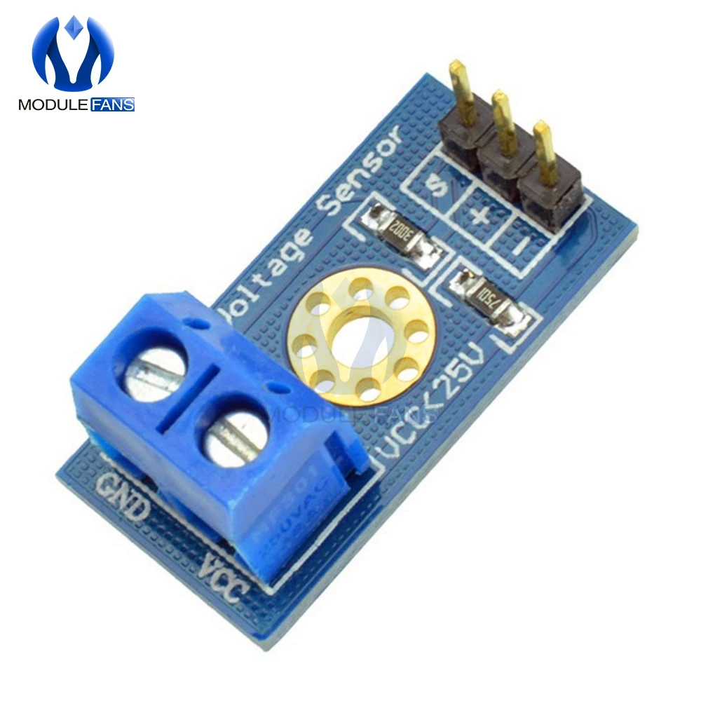 Стандартный модуль датчика напряжения электронные кирпичи для робота Arduino