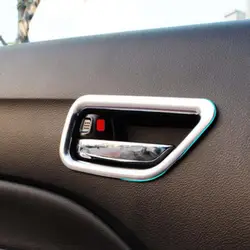 Автомобиль ABS хромированные Внутренний интерьер дверные ручки чаши Крышка Накладка для LHD suzuk1i Vitara escudo 2015 2016