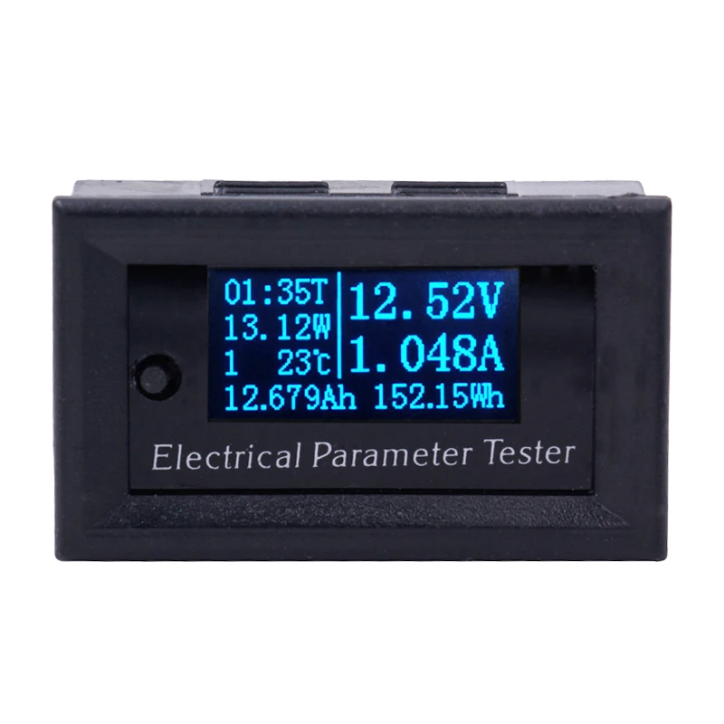

New 7 in 1 Energy meter running time thermometer DC 20V/3A voltmeter Ammeter Watt Power capacity yoltage current Meter 15%off