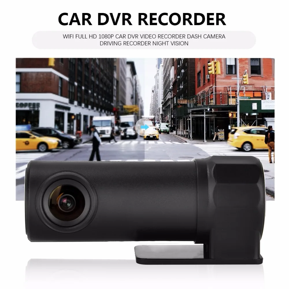 WiFi Full HD 170 градусов 1080P Автомобильный видеорегистратор камера для вождения ночное