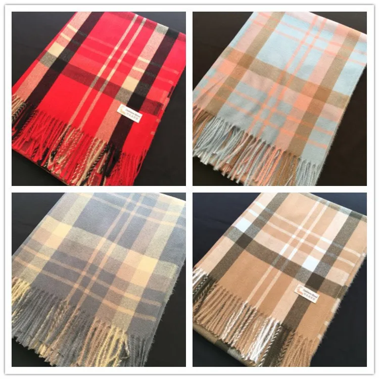 

soft women British style lattice scarf cashmere scarves lady summer thin shawl wrap winter pashmina Unisex female hijab headband