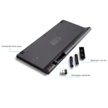 NOYOKERE Nice Automatic Pairing USB Wireless 2.4GHZ Keyboard Mouse Set Adjustable DPI Comfortable Keyboard Set For Computer PC