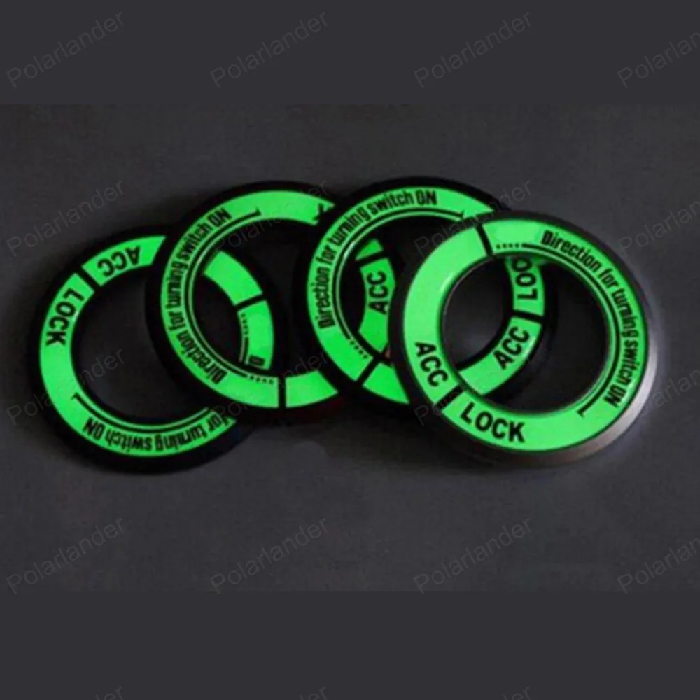

for Subaru XV Forester outback legacy Impreza luminous cay styling Ignition Switch cover Ring