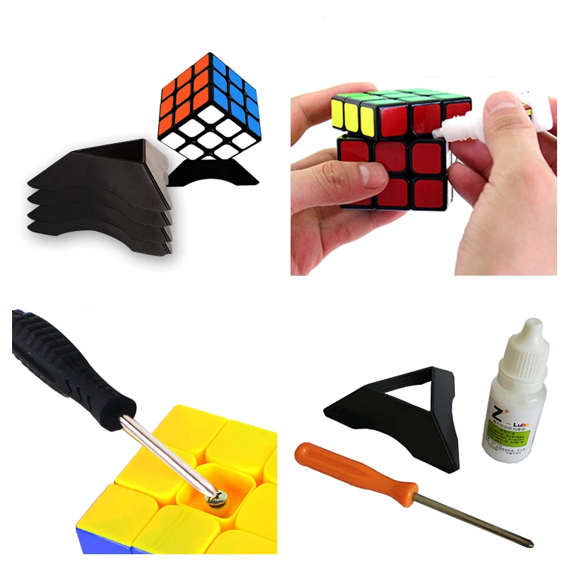 3Pcs/Set Rubiks Cube Grease Magic Cube Accessories Speed Rubber