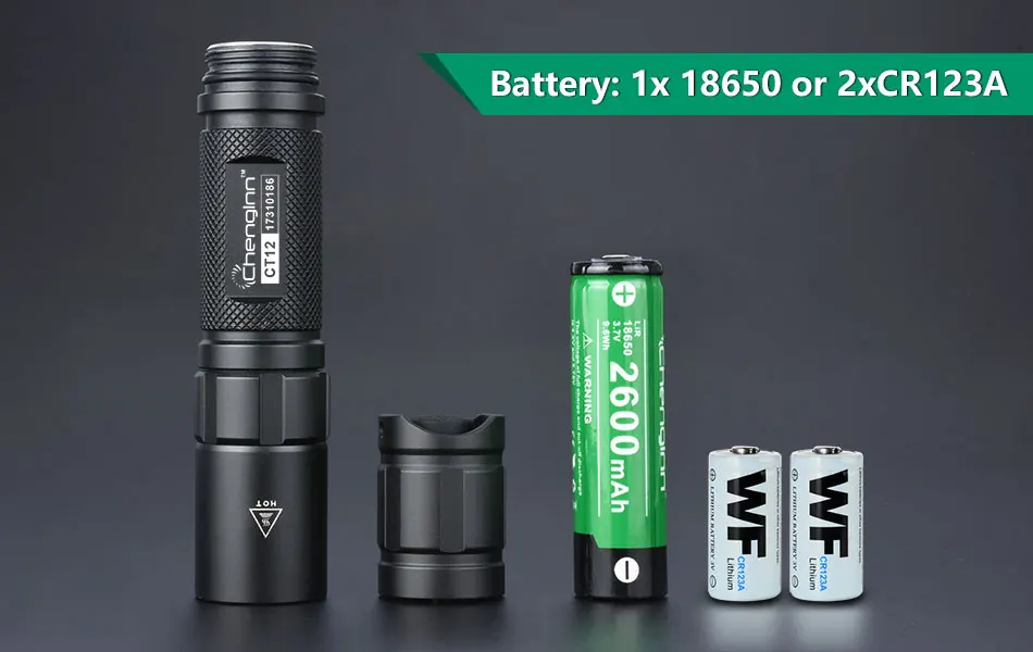 18650 led flashlight