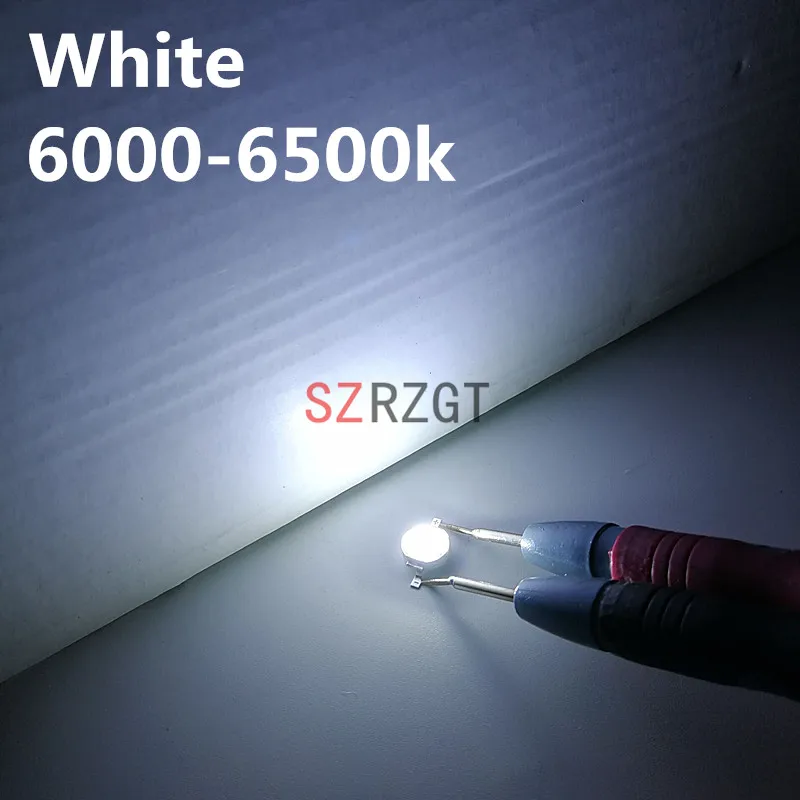 10 шт. 1 Вт 3 Вт высокомощный светодиодный светильник светодиодный s чип SMD теплый белый красный зеленый синий желтый для Точечный светильник