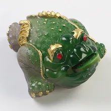 Золотой цвет жаба чайник с узорами смолы чай ПЭТ ручной работы керамические чайные принадлежности домашнее украшение для подарков Бутик чайные инструменты