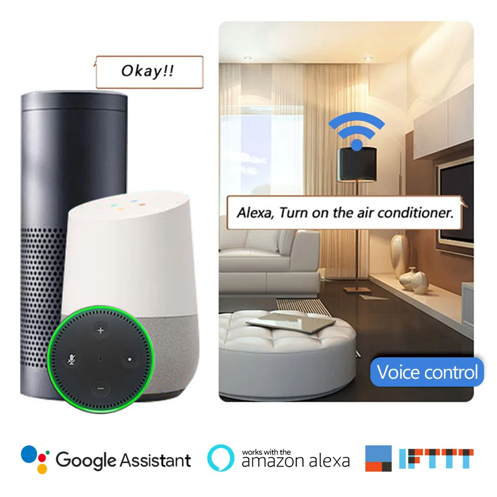 Умный мини выключатель eMylo Wi Fi 220 В 1 канал шт.|Выключатели| |
