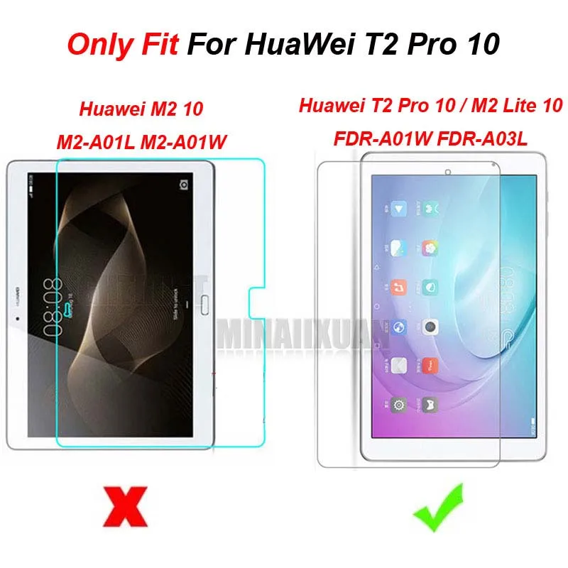 2 шт. ясно Экран Защитная мягкая пленка(не Стекло) для huawei MediaPad T2 Pro 10 FDR-A01W FDR-A03L 10,1 дюймов Tablet