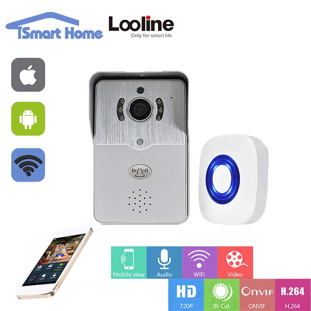 

Doorphone Video Door Phone Intercom wi-fi Doorbell Camera Wireless for Home Intercom Door Bell Phone WiFi DoorBell Camera