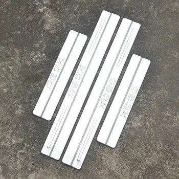 

Car styling For VOLVO XC60 XC 60 2009-2017 stainless steel Car door cover outside door sill plate Car accessories