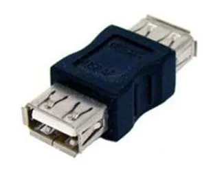 Черный USB Женский к USB Женский адаптер 100 шт./партия