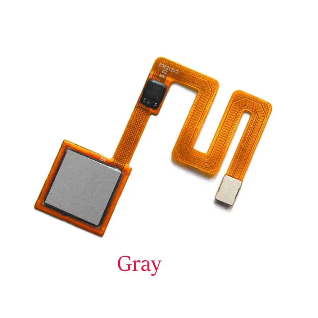 Для Redmi Note4 протестированный fpc Touch ID датчик отпечатков пальцев гибкий кабель для Xiaomi Redmi Note 4X4 - Цвет: MTK gray