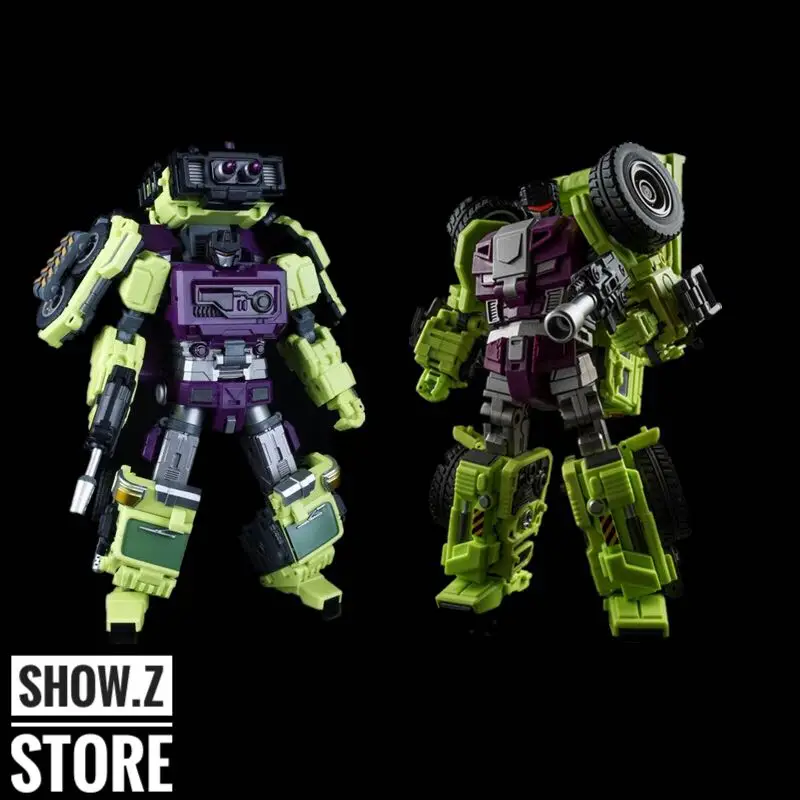 

[Show.Z Store] Jinbao Oversized Devastator Scrapper & Mixmaster [Set B] Transformation Action Figure