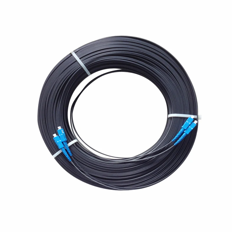 Sc волоконно оптический джемпер Ftth одномодового два основных волокна