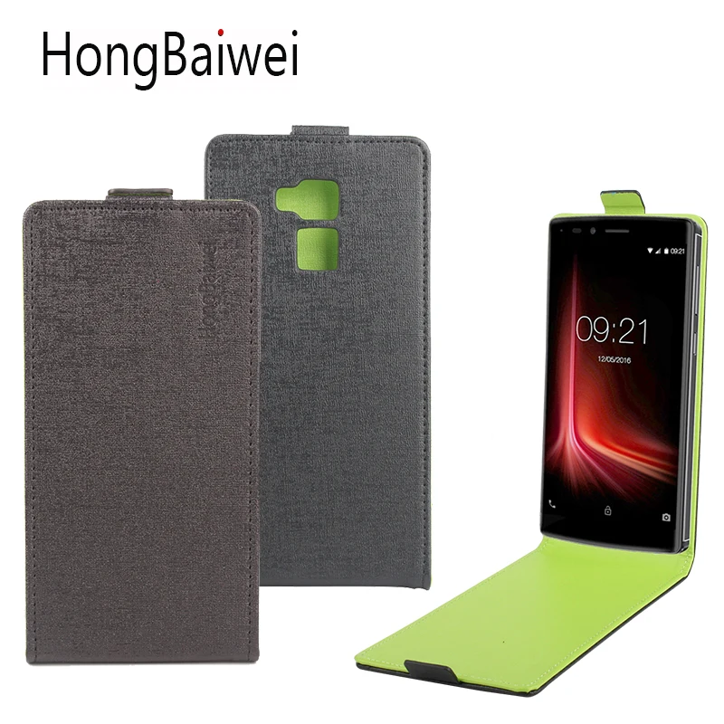 

HongBaiwei Phone Cases For Vernee Apollo Lite Fashion Hit Color Flip PU Leather Case Cover For Vernee Apollo Lite