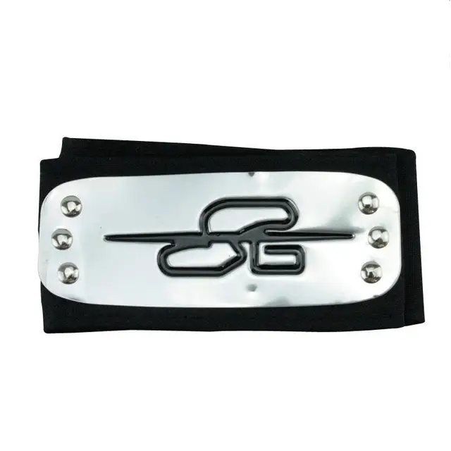 1 Piece Naruto Headband Konoha Forehead Protector Rain Rebel