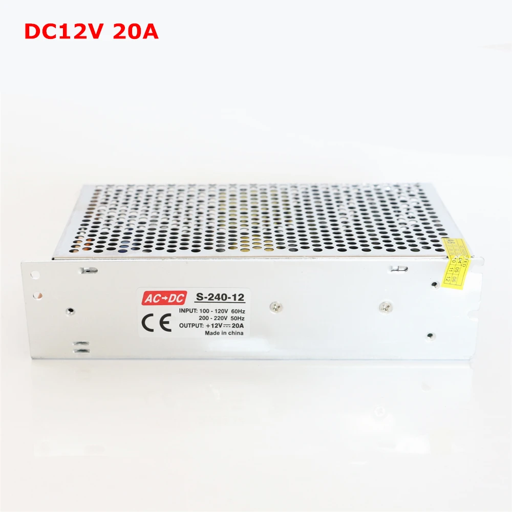 ASMT светодиодный блок питания светодиодной ленты AC 100-120 V/200-220 V DC/DC 12V Мощность адаптер 1A 2A 3A 5A 10A 15A 20A 30A 40A освещение Трансформатор