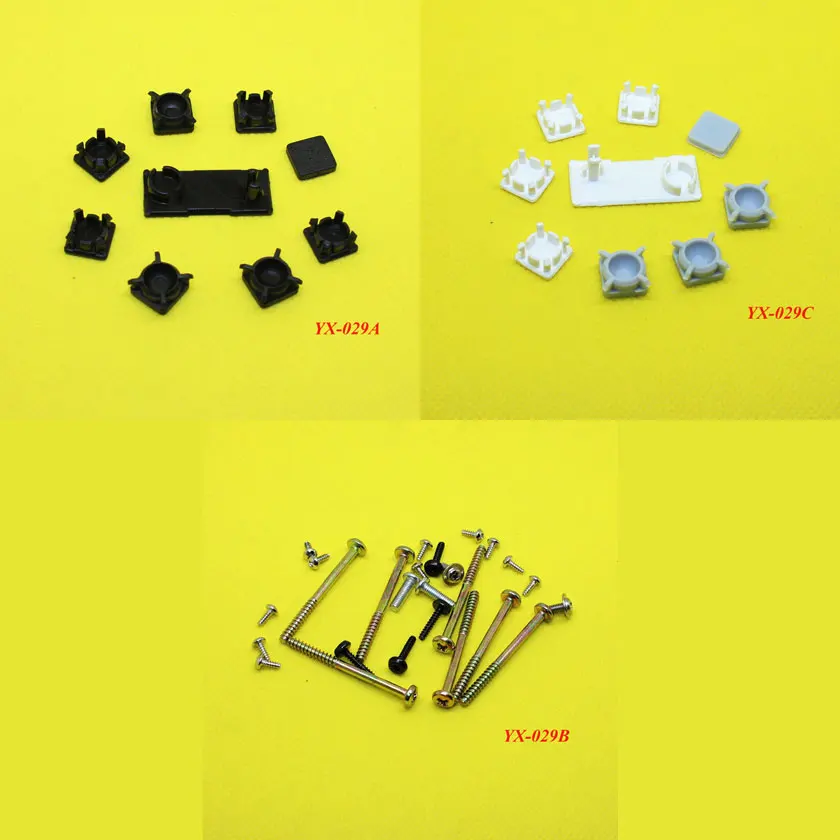 

YX-029 Console screws Rubber Feet Cover Set For Sony PlayStation3 for PS3 Slim