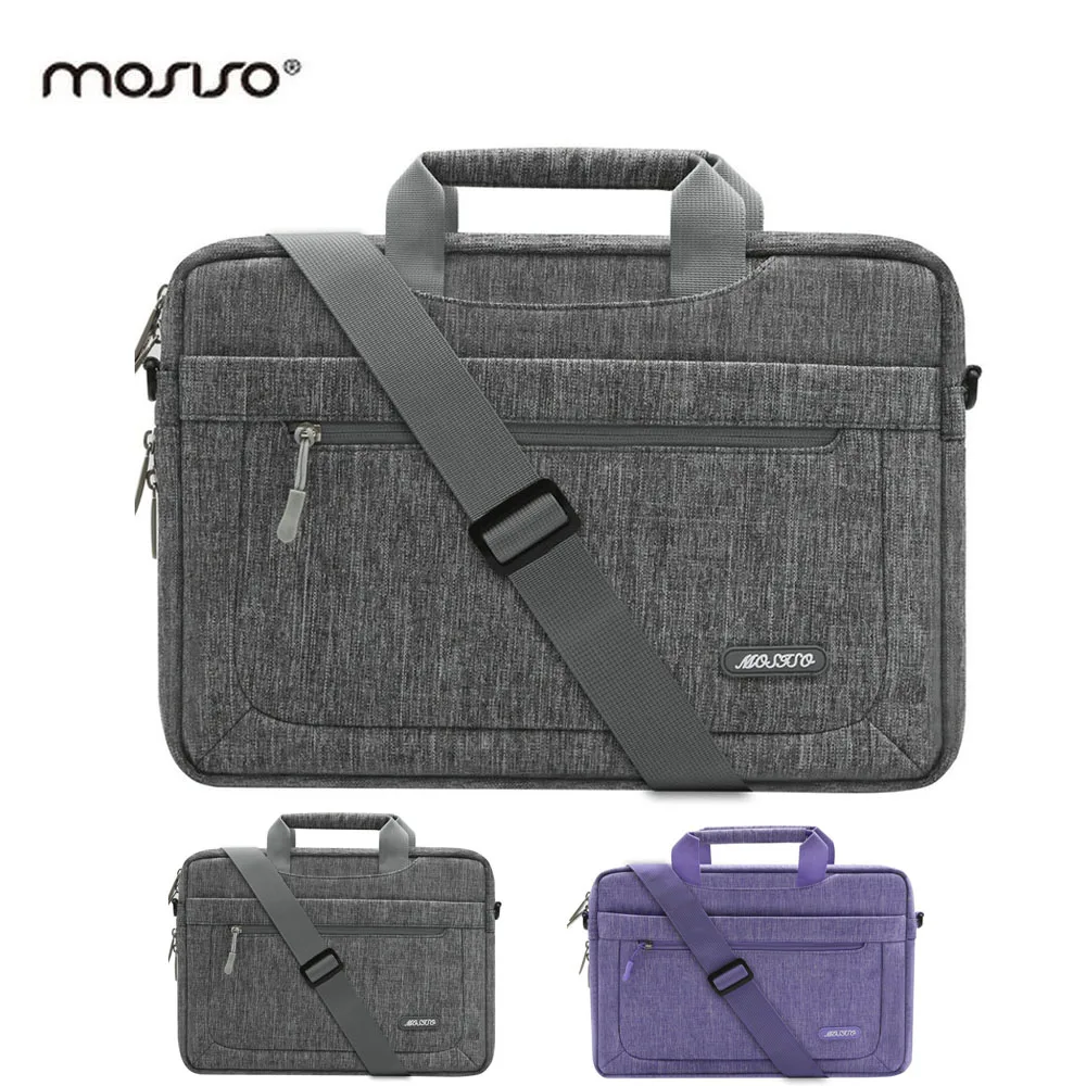

MOSISO 13.3 15.6 inch Polyester Messenger Laptop Shoulder Bag for Macbook Air Pro 13 15inch Asus HP Notebook Briefcase Fashion