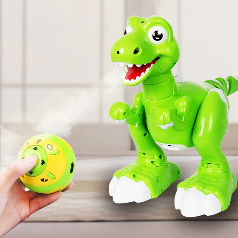 

Kids Making Fun RC toys Electric Recharge Remote Control Tyrannosaurus Rex dinosaur Animal Model Toys