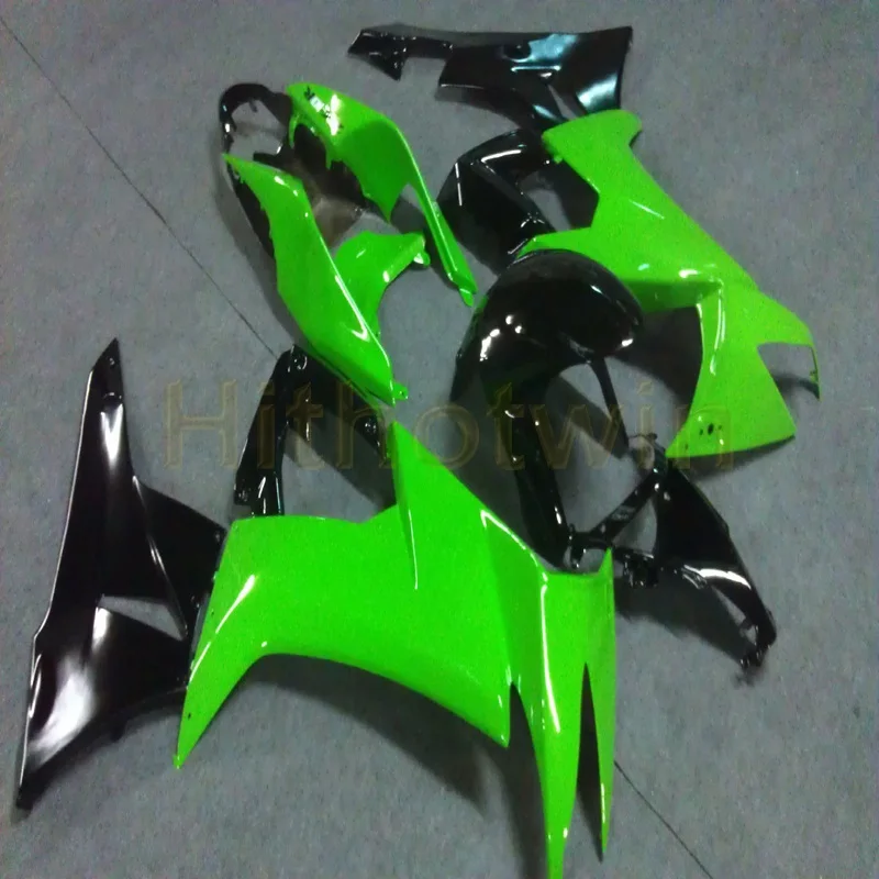 Пользовательские мотоцикла Обтекатели для ZX10R 2008 2009 2010 ZX 10R 08 10 комплект боди +
