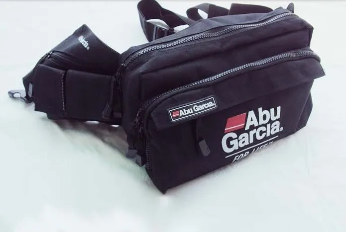 ABU GARCIA fishing bag Waist Tackle Bag pockets Fishing Bags abu garcia fly lure Waterproof fabrics | Спорт и развлечения