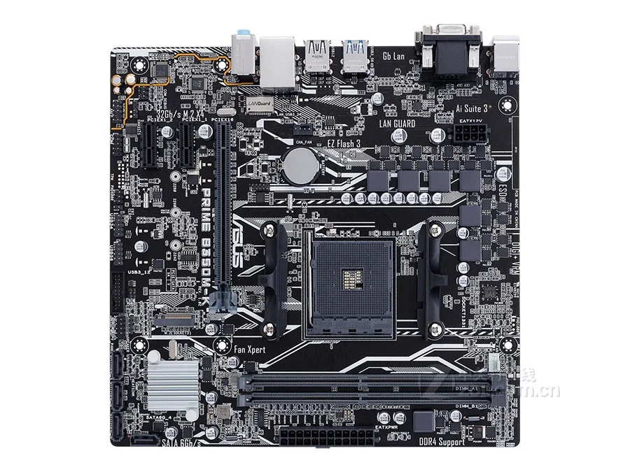 جديد ASUS رئيس B350M-K اللوحة المقبس AM4 DDR4 USB3.0 SATA3 DVI VGA 32 GB B350 سطح اللوحة شحن مجاني