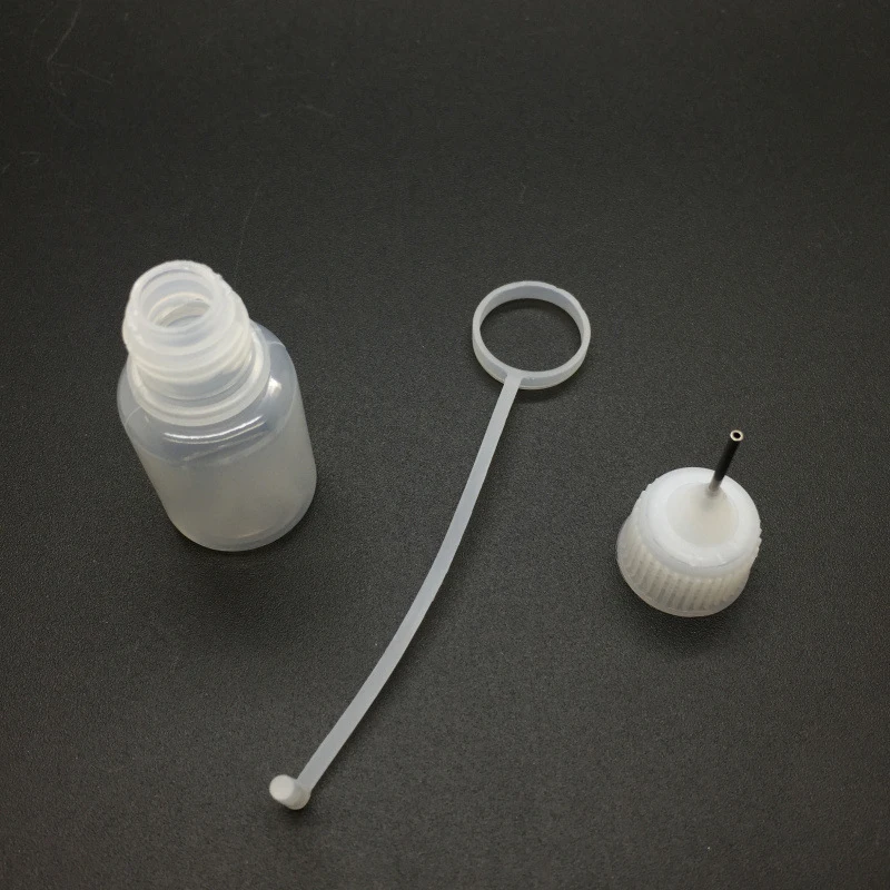 5 мл/10 мл PET бутыль масла для сигареты булавки отверстие пустой пластик Squeeze бутылка-капельница для жидкости с металлической иглы кончик рот