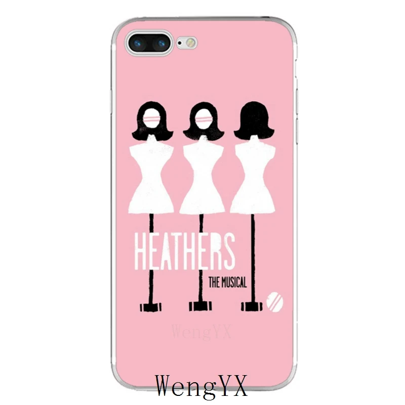 Heathers музыкальный тонкий силиконовый мягкий чехол для телефона из ТПУ Samsung Galaxy J1 J2