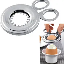 Trancheuse oeuf cuit, cisaille en coquille d'oeuf, outil ménager, coupe-ciseaux pour couper les œufs