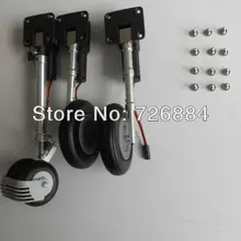 Servoless ретракт шасси для Su35 Твин 70 мм канал rc струй самолет