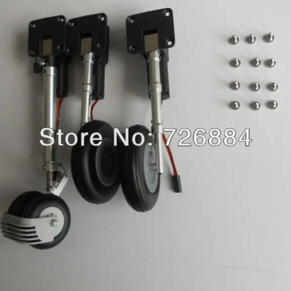 

Servoless retract landing gears for Su35 Twin 70mm Duct rc jets plane Free Shipping