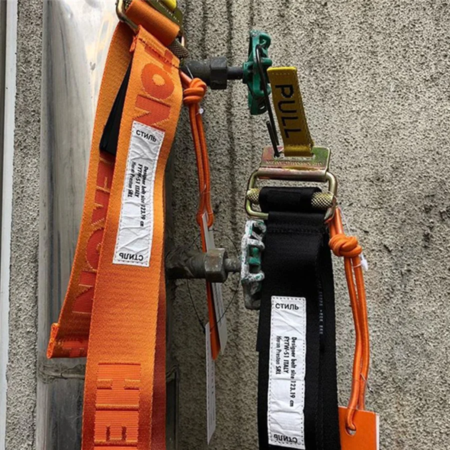 

Heron Preston Belt Men Women Hip Hop Fashion Streetwear Blue Heron Preston Tactical Belt Black Yellow Orange Heron Preston Belt