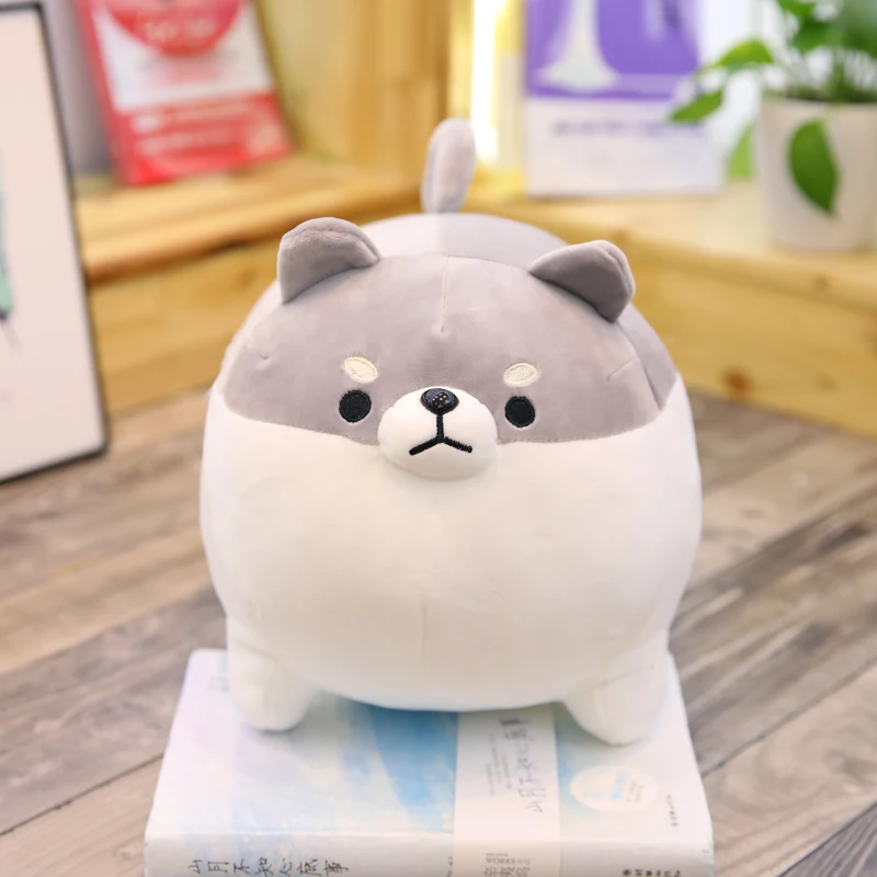 New Super Soft Angary Fat Shiba Inu Plush Toys Corgi Dog Animal Stuffed Toys Children's Toys Soft Sofa Pillow Cushion Girl Gifts