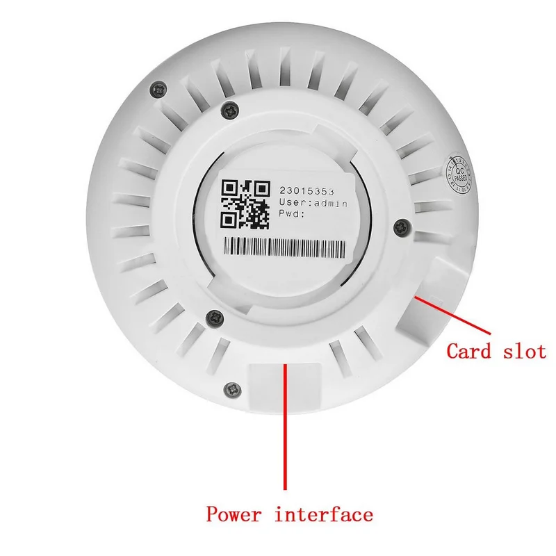 1080P HD Mini 360 Degree Panoramic Wifi Wireless IP Camera Fisheye Night Vision