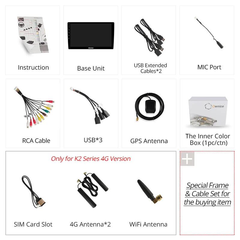 Flash Deal Ownice K1 K2 Octa Core Android 8.1 car Radio DVD player 2G RAM 32G for Toyota Corolla 2009 2010 2011 2012 2013 support 4G 5