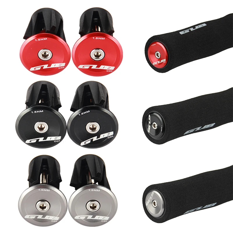 Buy GUB 2 pcs Ultralight Bicycle End Plugs black Bike