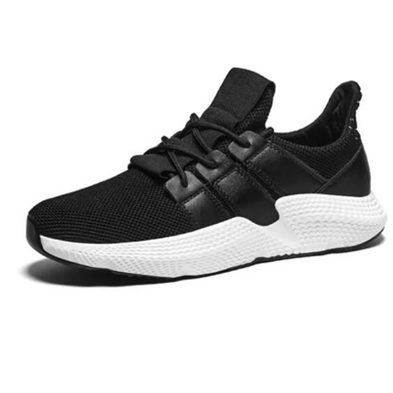 Black Lazer And Luz Homens Ins odor Malha Respirável Sapatos Anti black Cinza Confortáveis Grosso Esportes Dos Verão De Preto Moda White gray Fundo 1qXpU