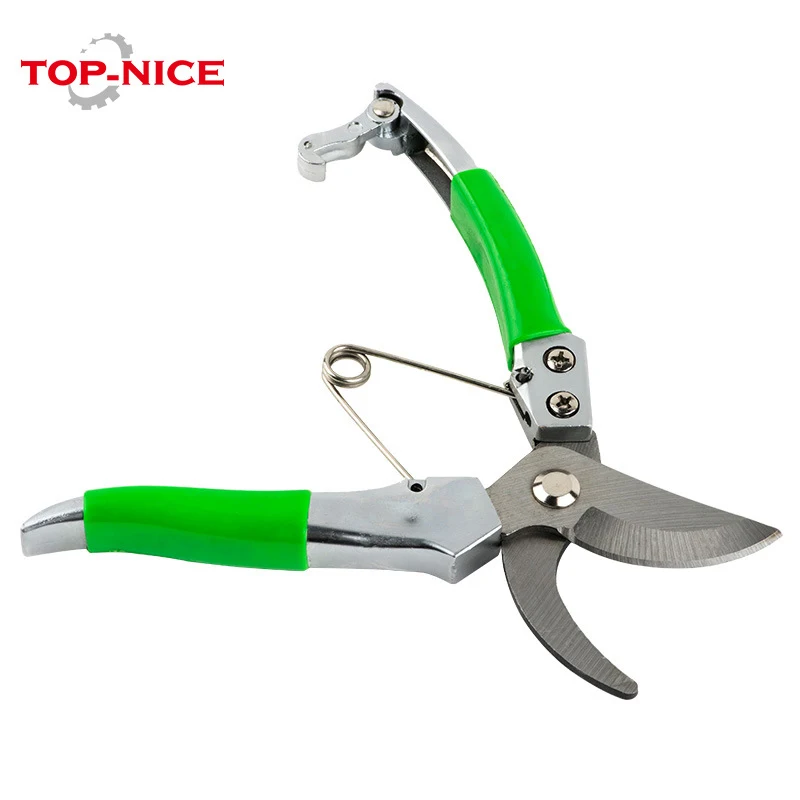 190mm Manganese Steel Pruners High Quality Zinc Alloy Handle Cutters