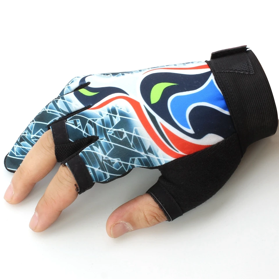 

profession Fishing Gloves 3 Finger Durable Anti-Slip Anti-Cut Pesca Sport Travel Hunting Camping Cycling Tackle equipment