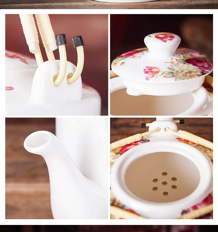 Цзиндэчжэнь, Китай керамический чайник большой емкости фарфоровый чайник высокая термостойкость винтажный чайник для холодной воды