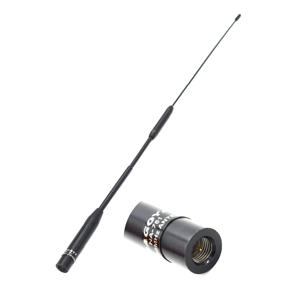100% оригинал NAGOYA NA-761 SMA-M 144/430 МГц двухдиапазонная антенна для Yaesu VX-7R VX-8DR UV-3R TYT TH-UV3R