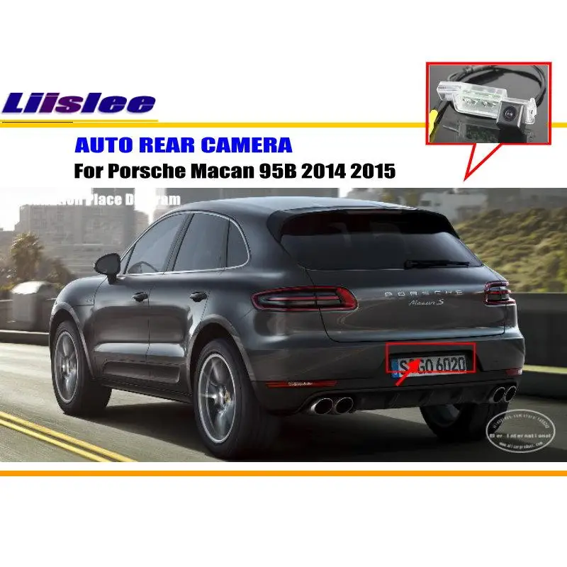 Liislee For Porsche Macan 95B 2014 2015 RearView Camera / Backup