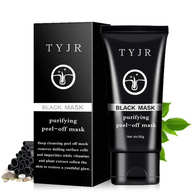 

50G Black Mask Whitening Cream Face Care Suction Facial Mask Face Mask Remove blackheads Remover Acne Treatments Cleaner