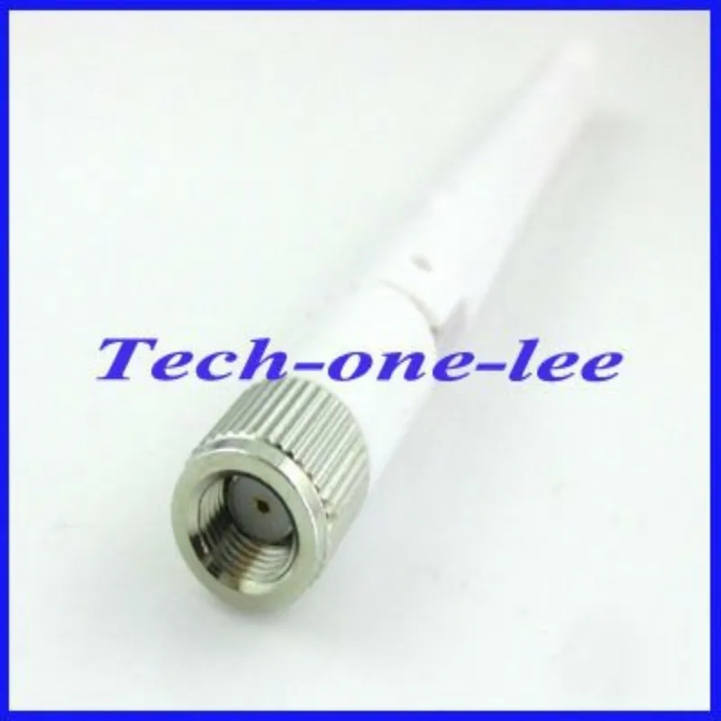 2.4GHz WIFI Antenna 2dBi-3dbi Aerial RP-SMA connector Omni White for Wireless Router Rubber 1pcs